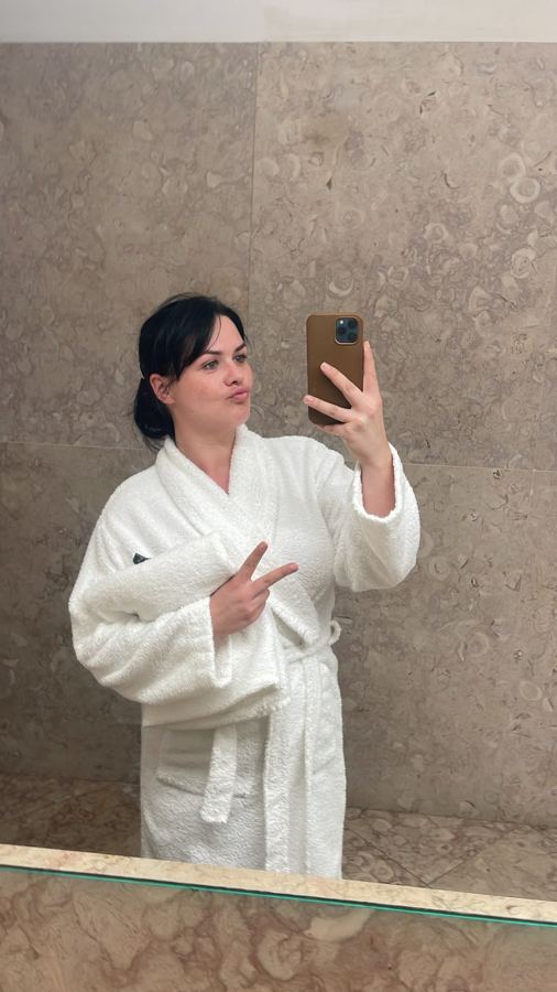 Modo spa: ativado. Paciência para mim: em manutenção.